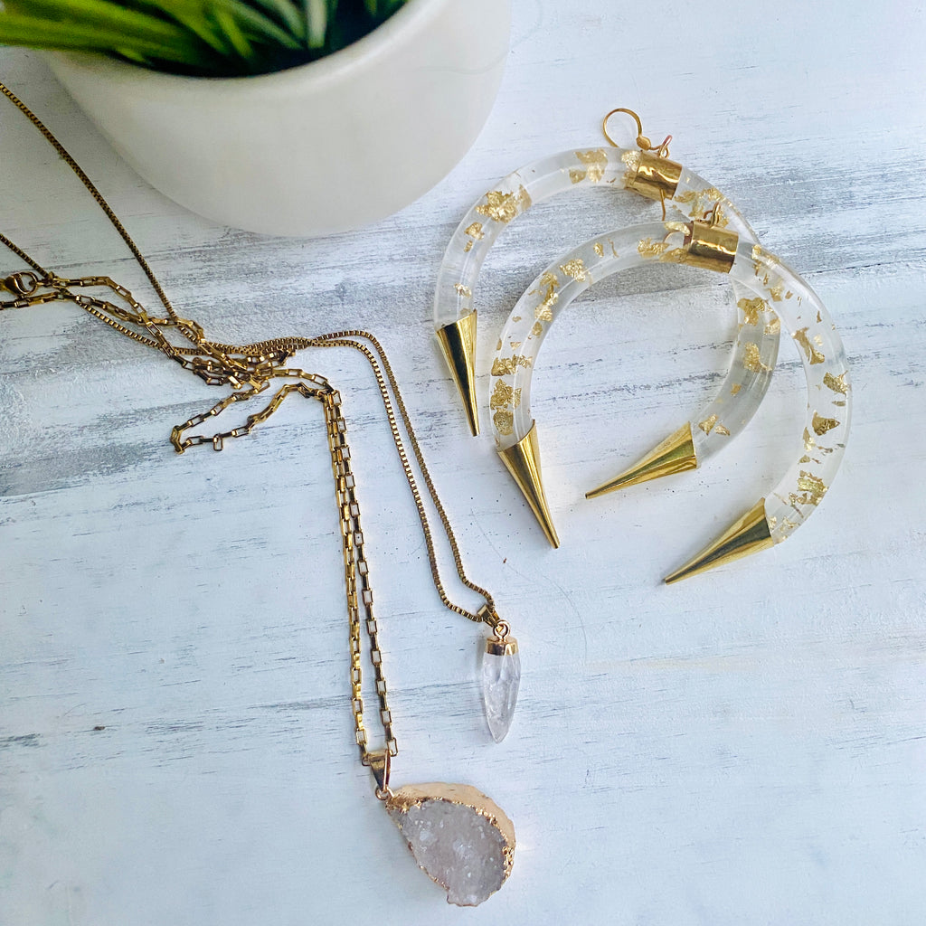 Empress Water Earrings | SwansNature