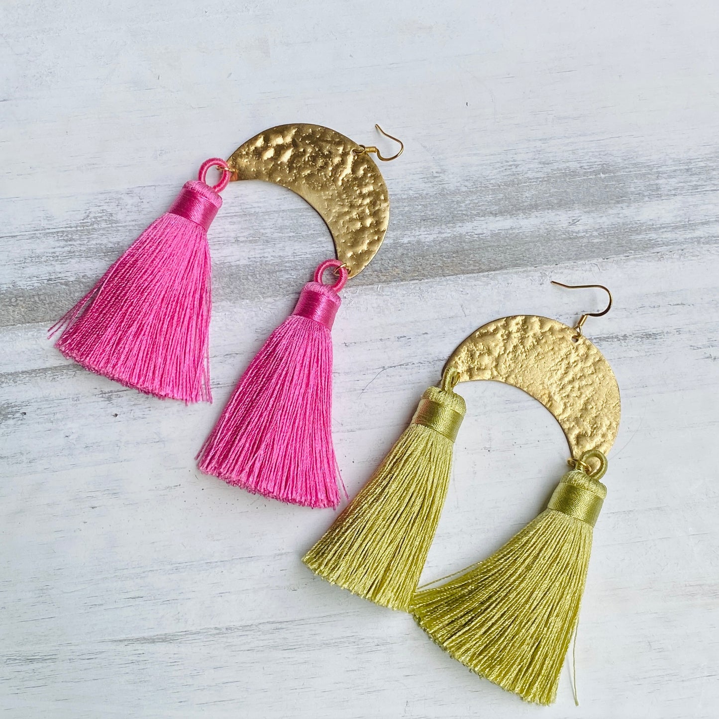 Arch Tassel Earrings | SwansNature