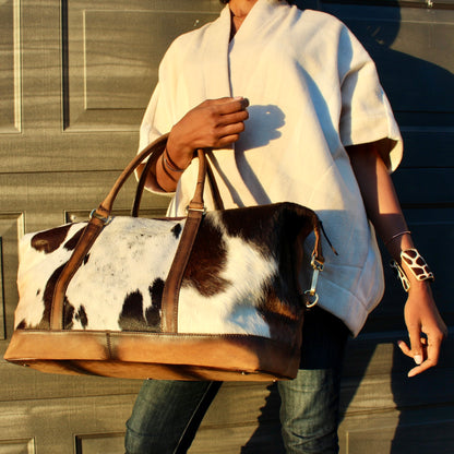 Cowhide Leather Duffle