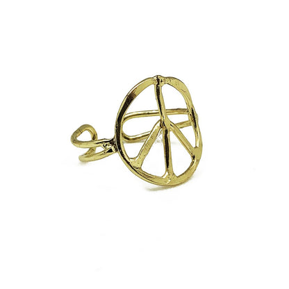 Saturn's Peace Ring Set