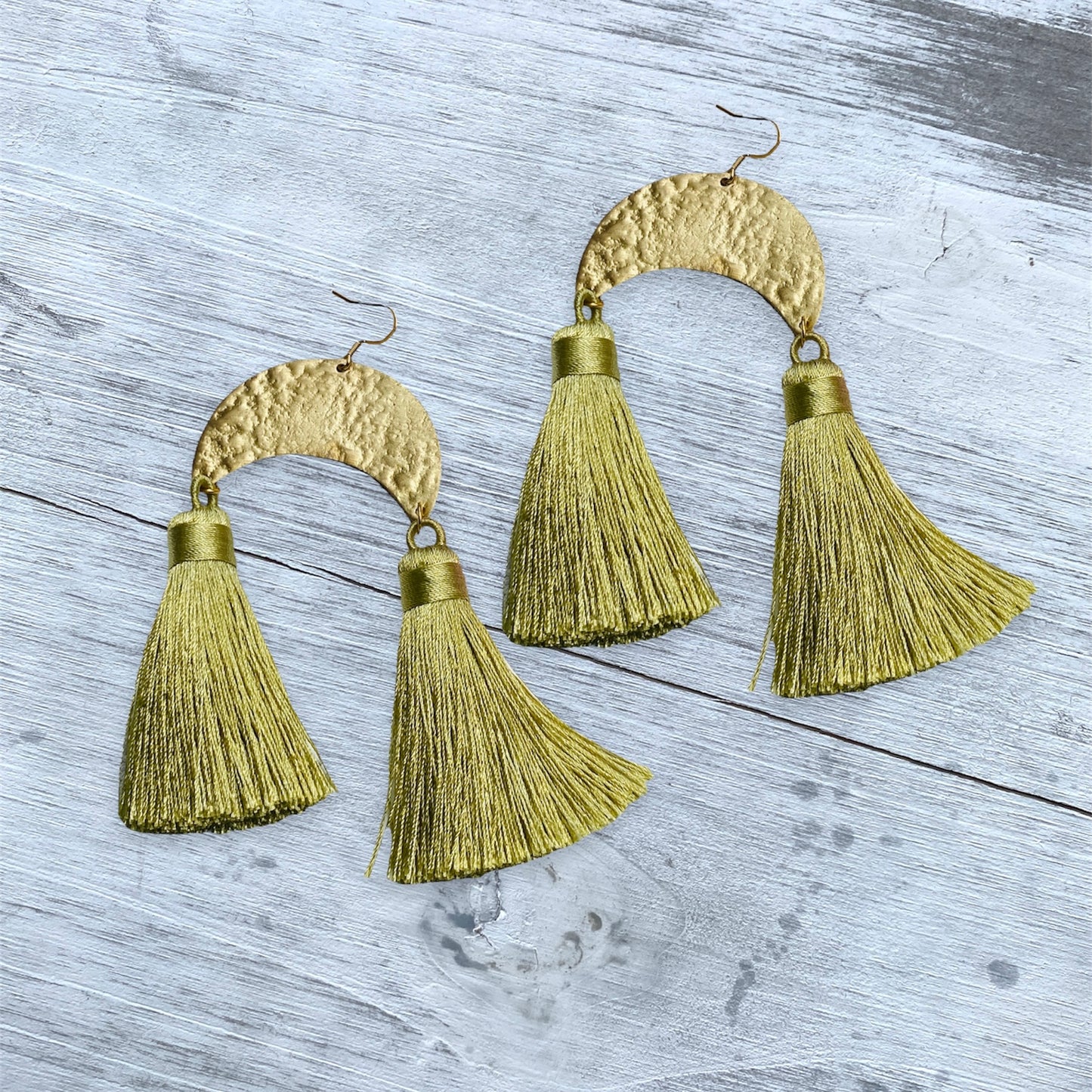 Arch Tassel Earrings | SwansNature