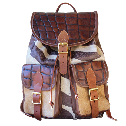 Exotic Lux Leather Backpack