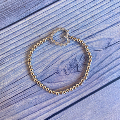 Glam Hearted Bracelet | SwansNature