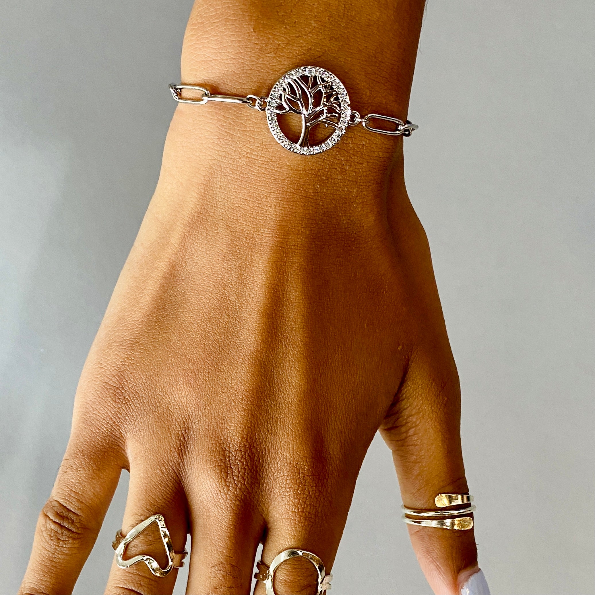 Tree of Life Link Bracelet | SwansNature
