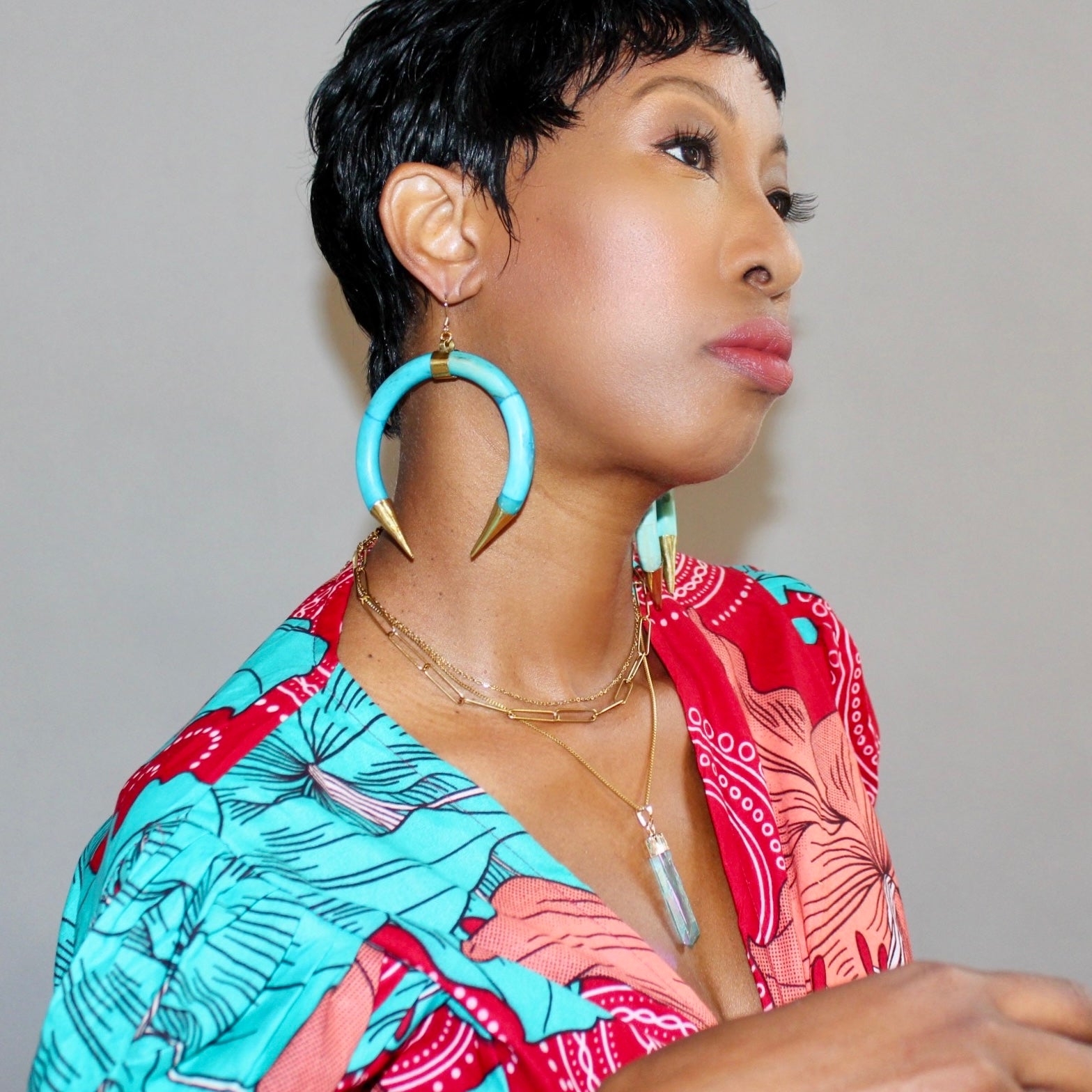 Bone Empress Sea Earrings | SwansNature