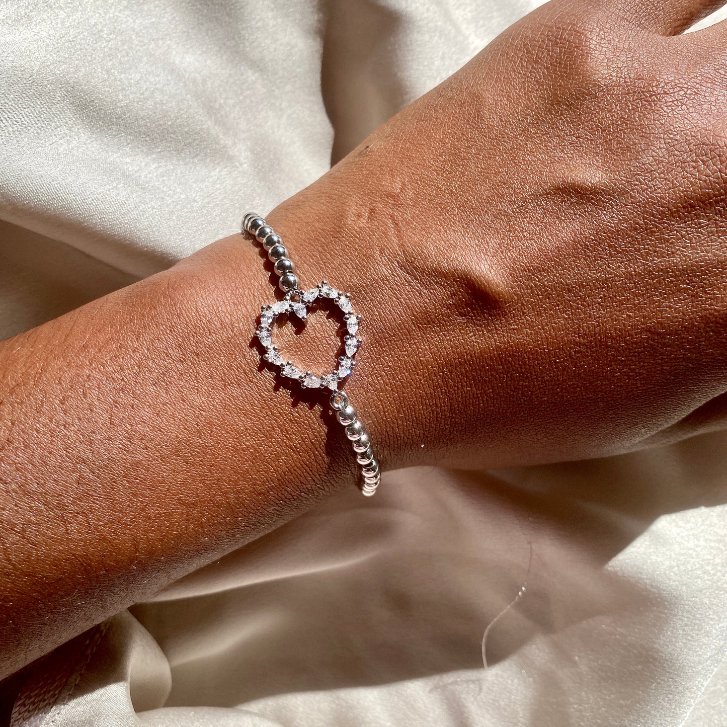 Glam Hearted Bracelet | SwansNature