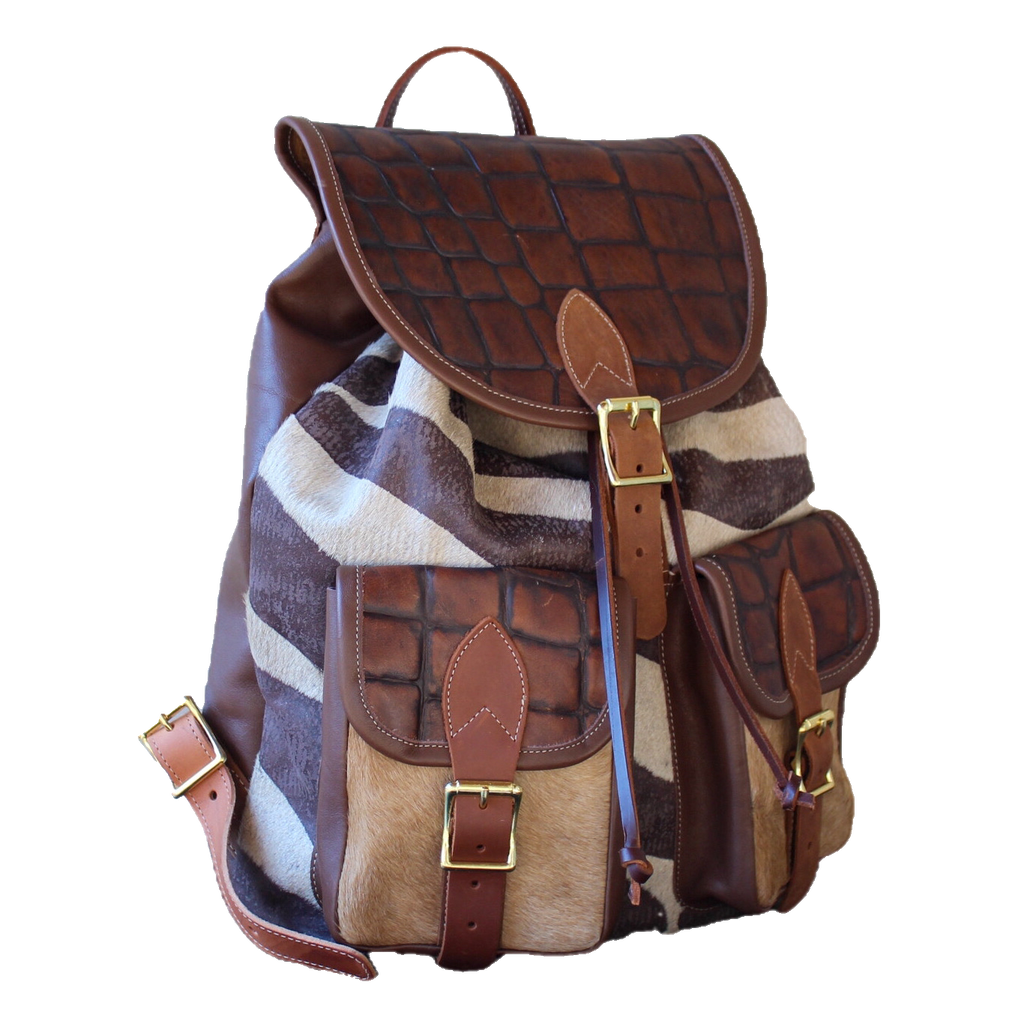 Exotic Lux Leather Backpack