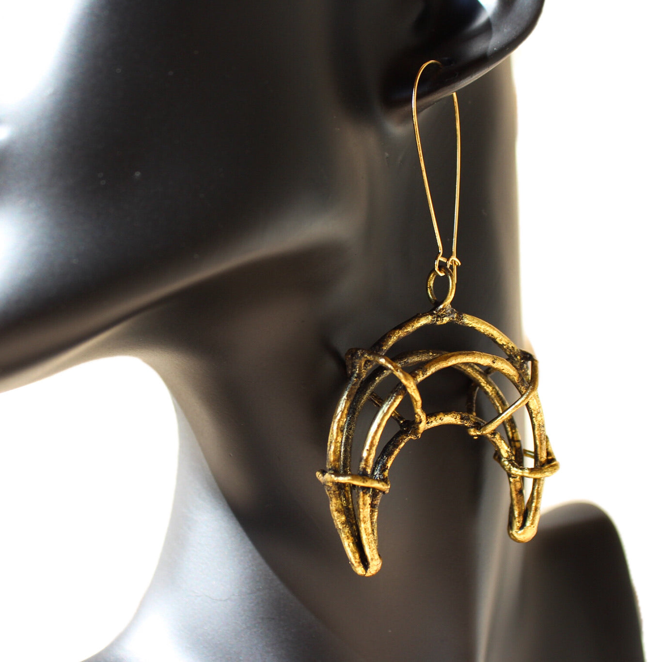 Crescent Empress Earrings | SwansNature