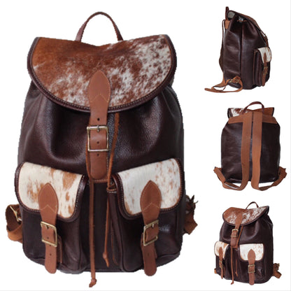 Spotted Lux leather Backpack