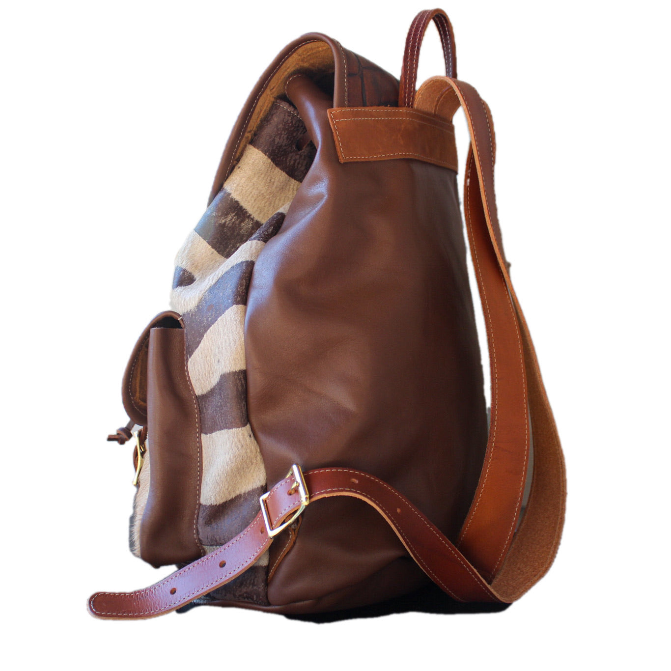 Exotic Lux Leather Backpack