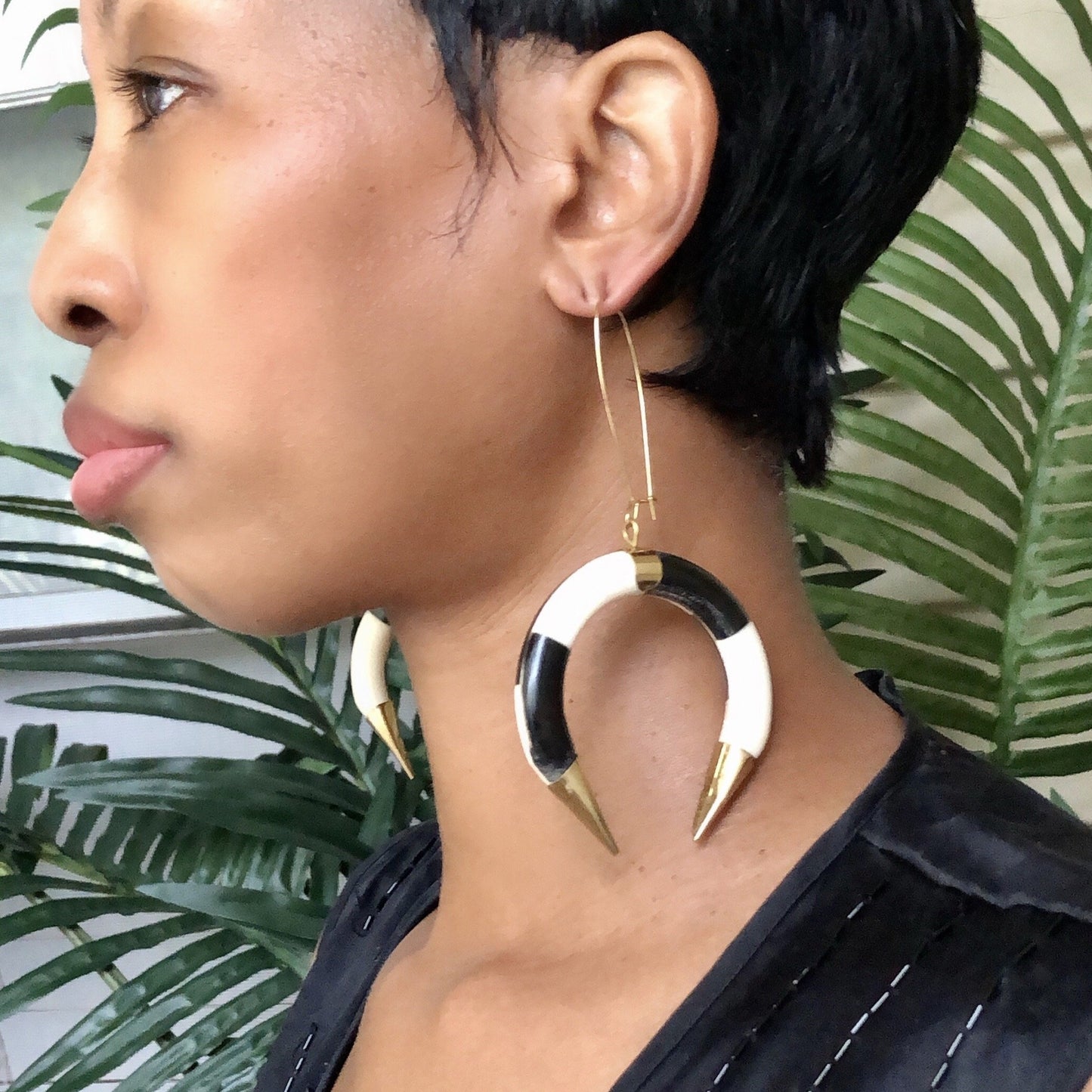 Tribone Empress Earrings | SwansNature