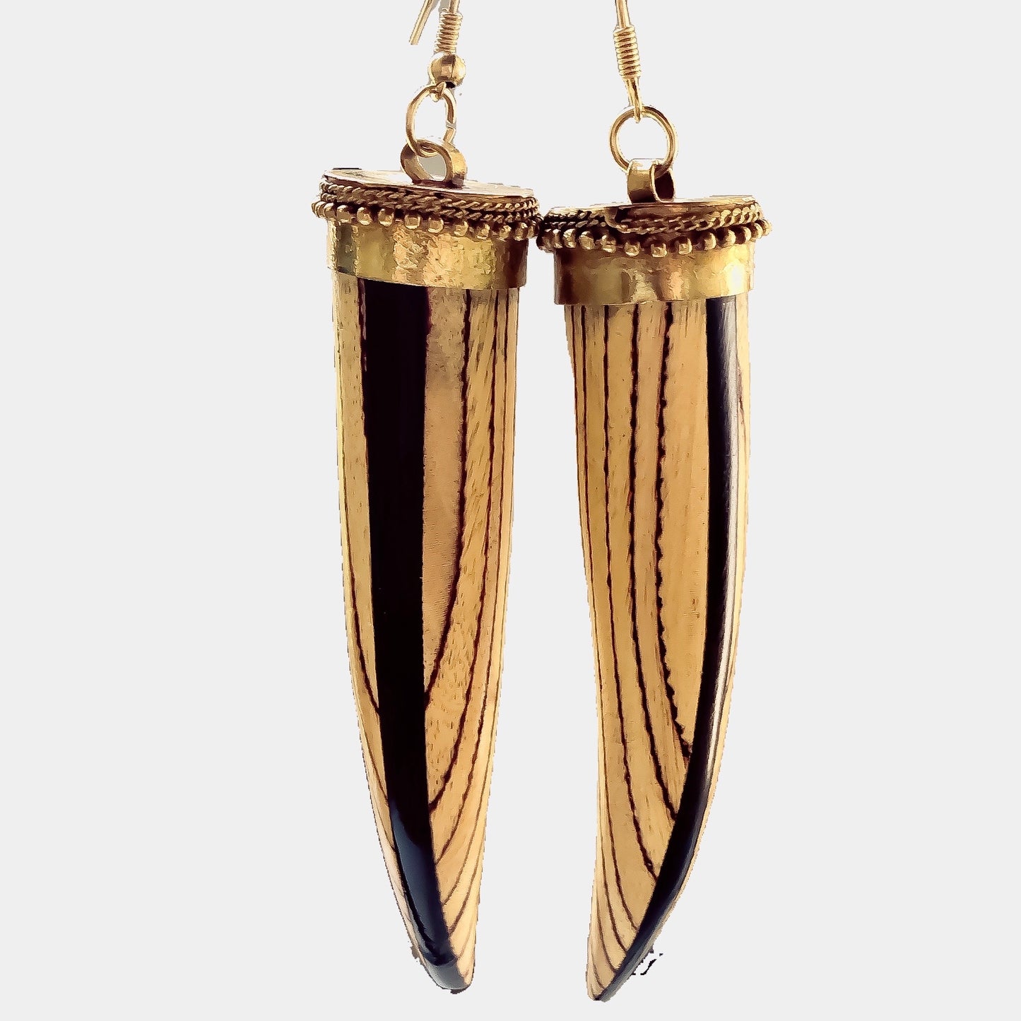 Wooded Warrior Earrings | SwansNature